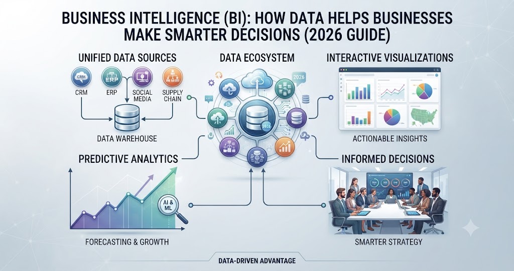 Business Intelligence (BI): How Data Helps Businesses Make Smarter Decisions (2026 Guide)