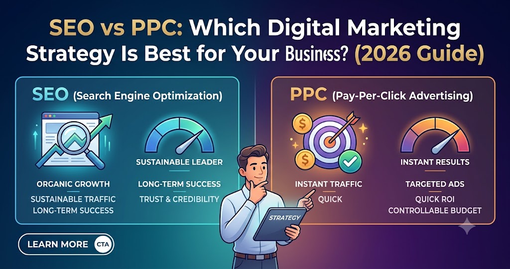 SEO vs PPC: Which Digital Marketing Strategy Is Best for Your Business? (2026 Guide)