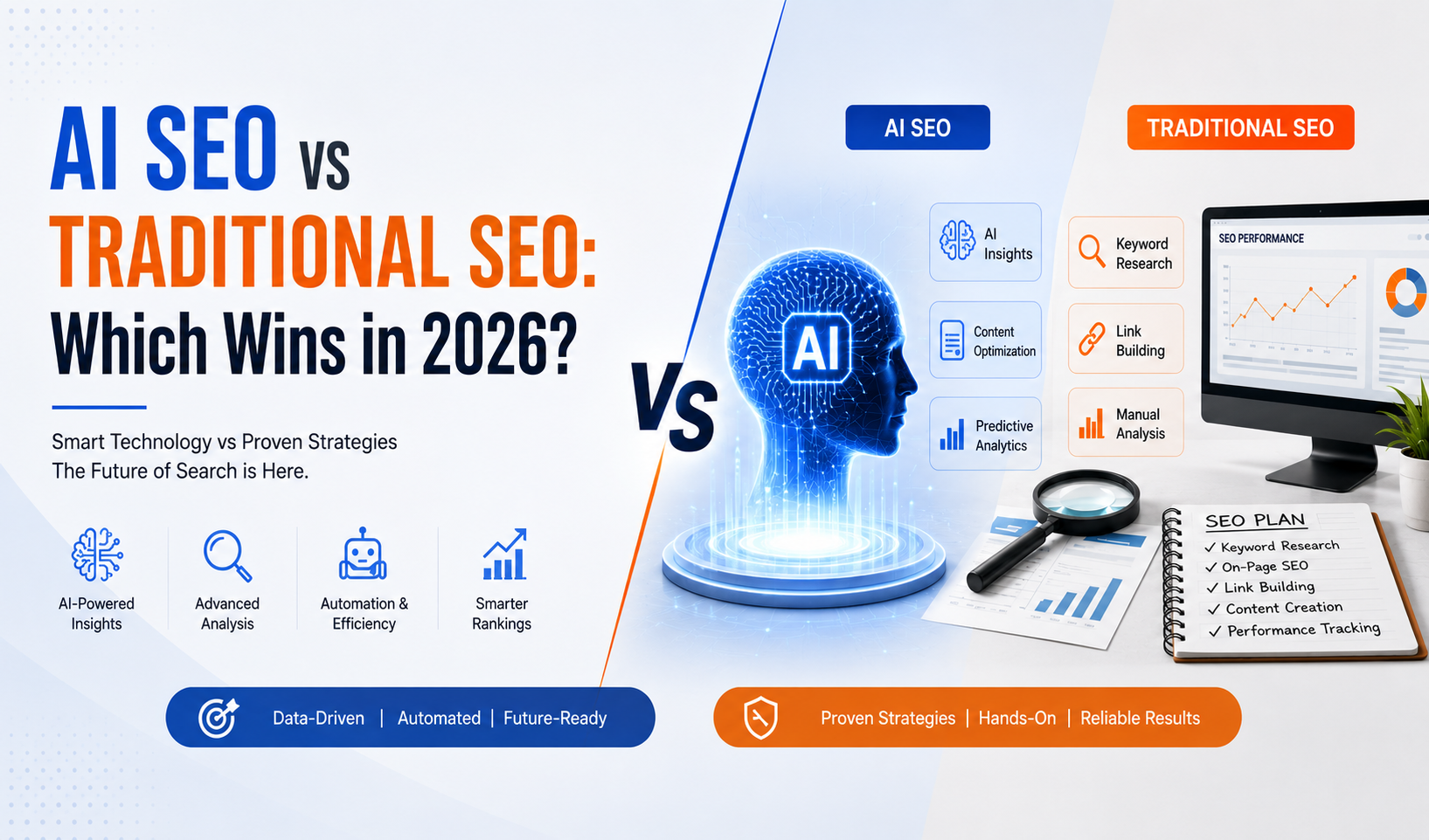 AI SEO vs Traditional SEO: Which Wins Google Rankings