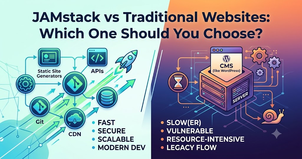 Jamstack vs Traditional Websites: Which Is Better for Your Business in 2026?