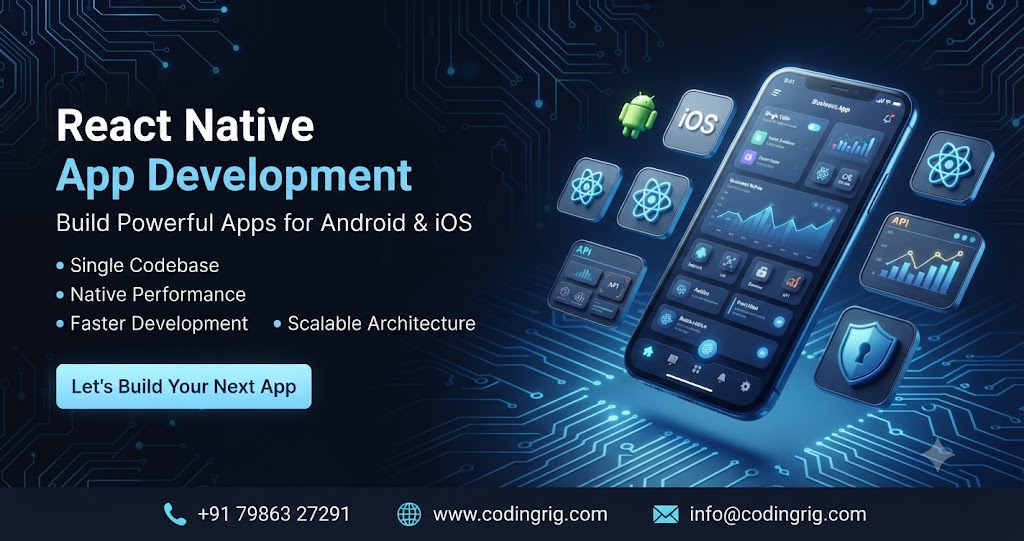 React Native App Development: Build High-Performance Android & iOS Apps with a Single Codebase