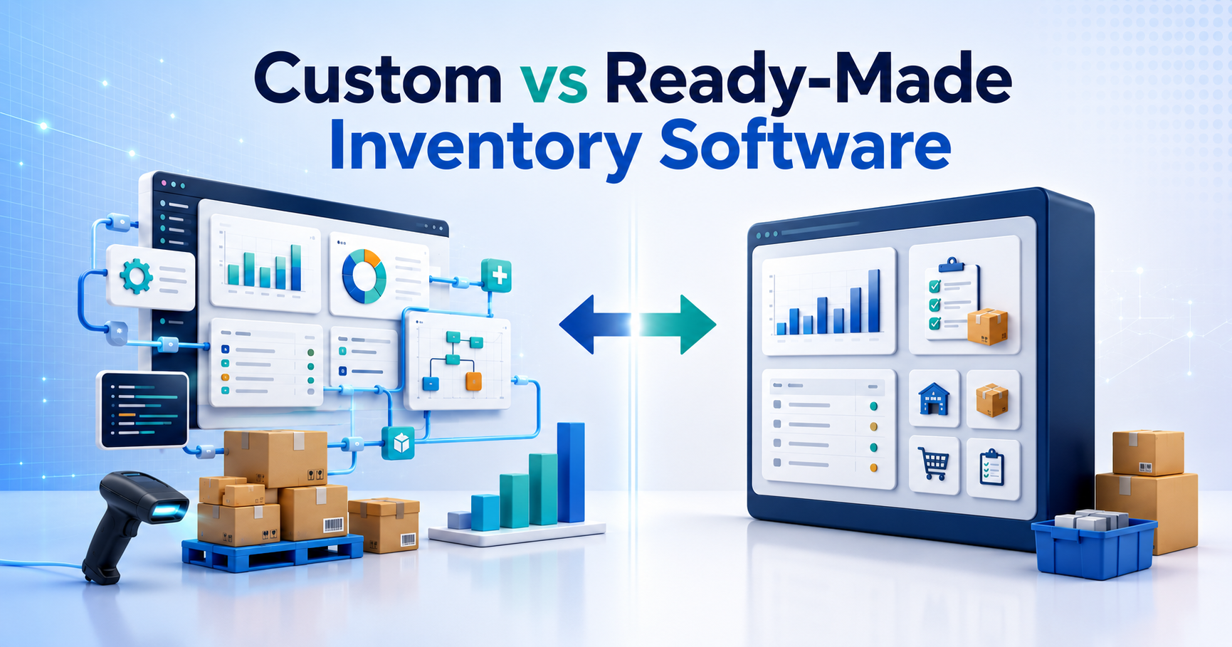 Custom vs Ready-Made Inventory Software: Which One Is Better