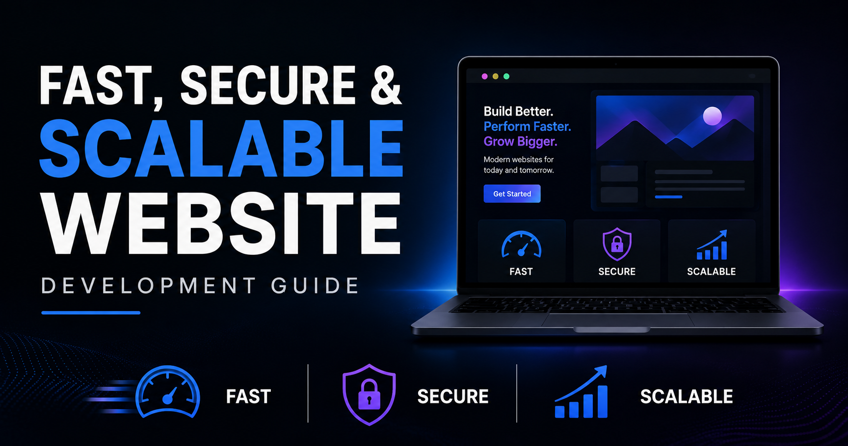 Fast, Secure & Scalable Website Development: 2026 Guide